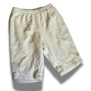Baby Gap soft yellow velour pants